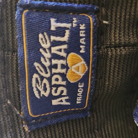 Vintage Y2K Blue ASPHALT Pocketless Jeans Size 7 Wide Flare Hippie Boho Retro - Picture 3 of 13